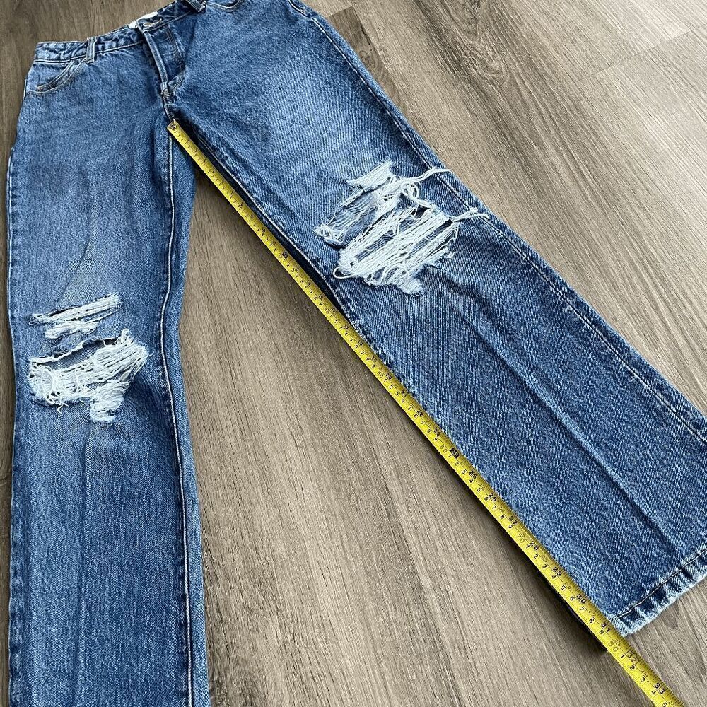 Rolla's Classic Straight Jean Organic Worn in Celine Women's 9​​​​​​ - Picture 7 of 11
